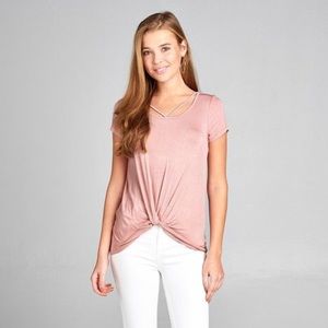 Blush top